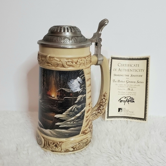 TERRY Redlin Stein Sharing The Solitude Series - Picture 2 of 15